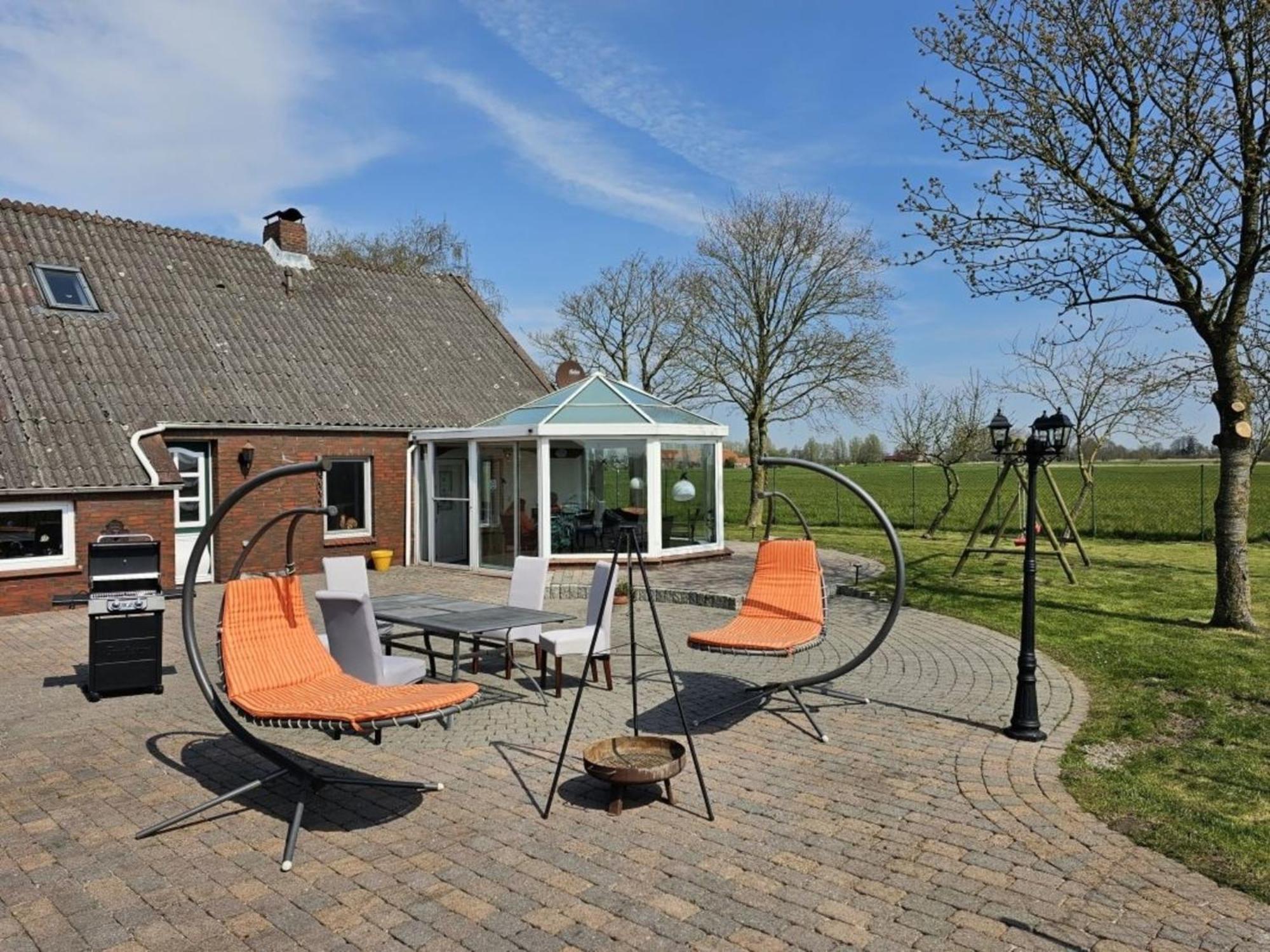 Villa Ferienhaus Buttforde Wittmund Exterior foto